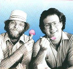 Ben Cohen and Jerry Greenfield of Ben & Jerry's icecream
